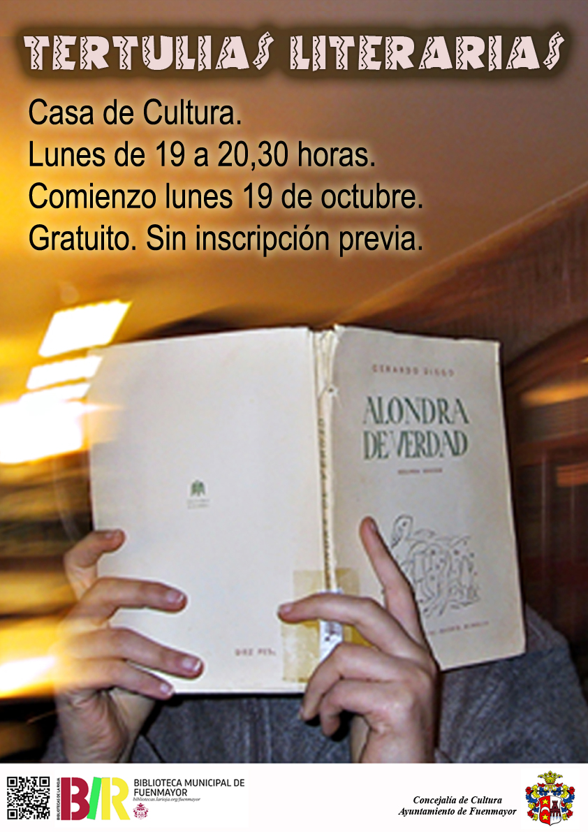 COMIENZAN LAS CHARLAS LITERARIAS EN LA BIBLIOTECA
