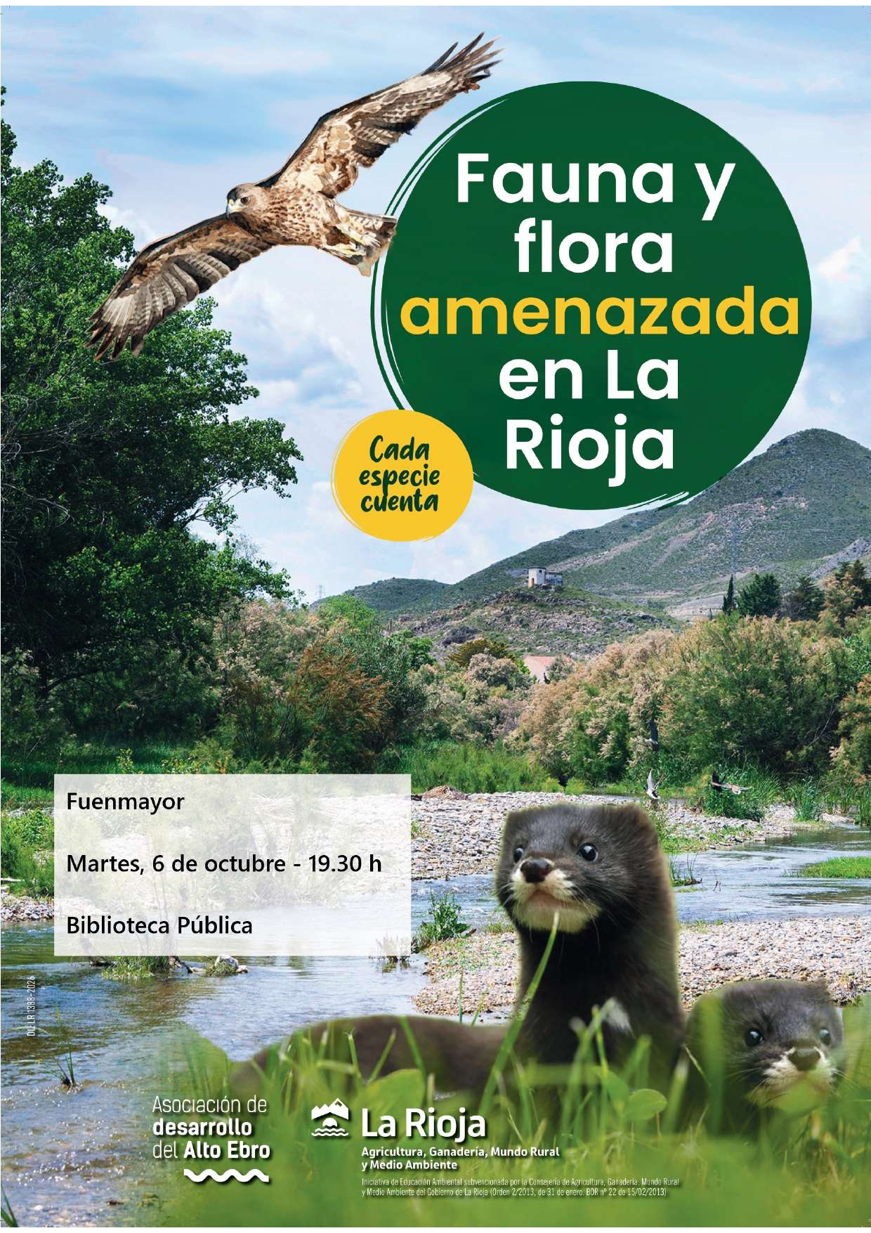 CHARLA-TALLER “FAUNA Y FLORA AMENAZADA DE LA RIOJA”