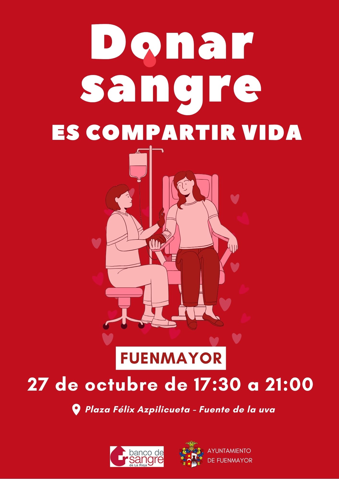 ESTA TARDE LLEGA LA  UNIDAD MÓVIL DE EXTRACCIÓN DE SANGRE